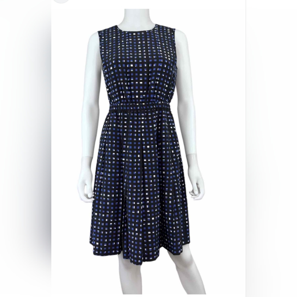 Kate Spade Blue and White A-Line Dress